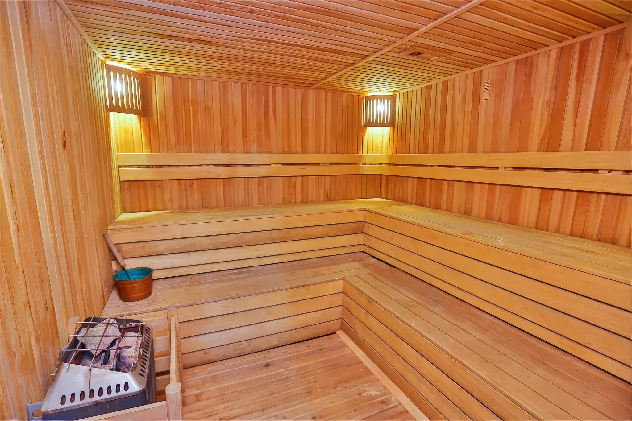 Sauna alanı